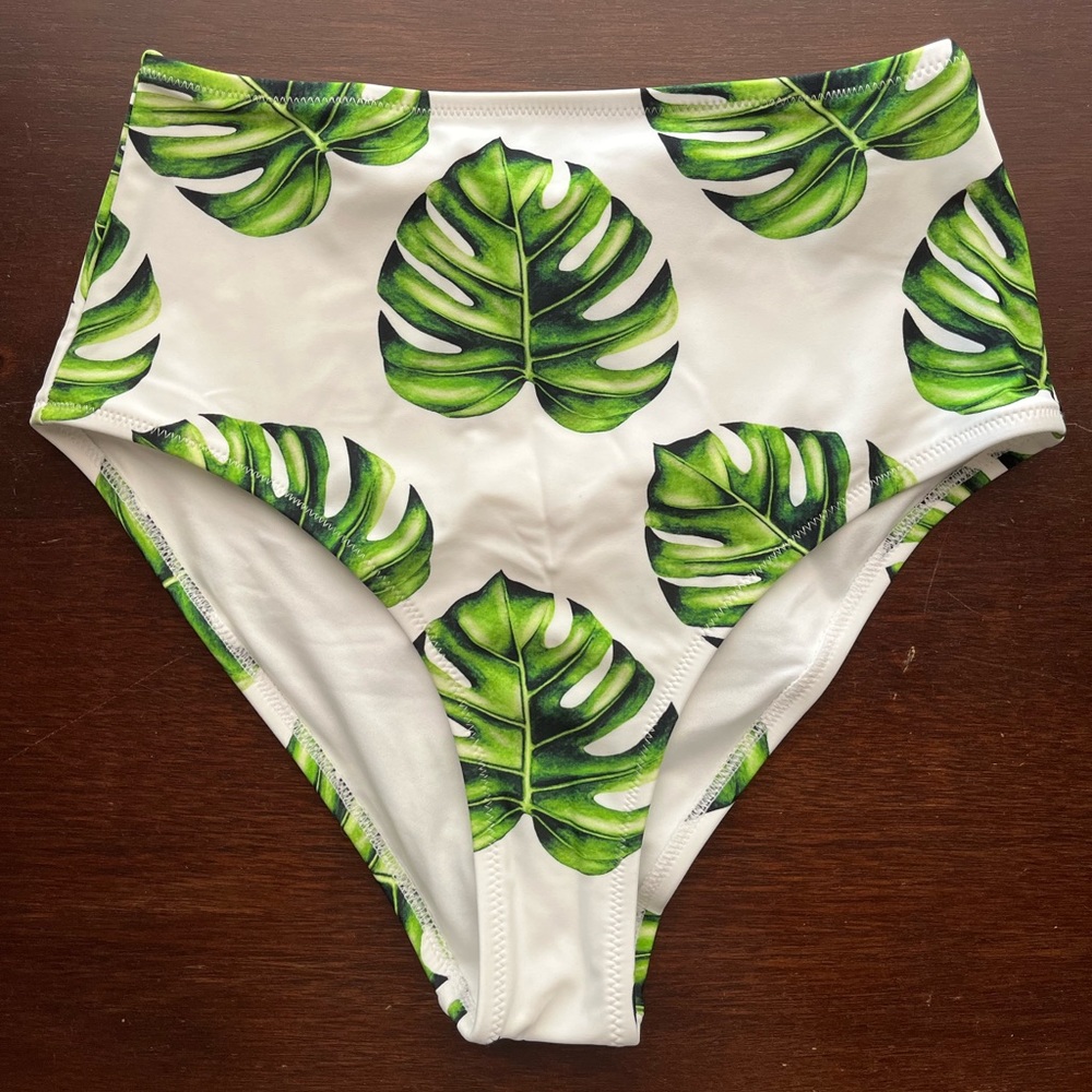 Cupshe High-Rise Bikini Bottoms